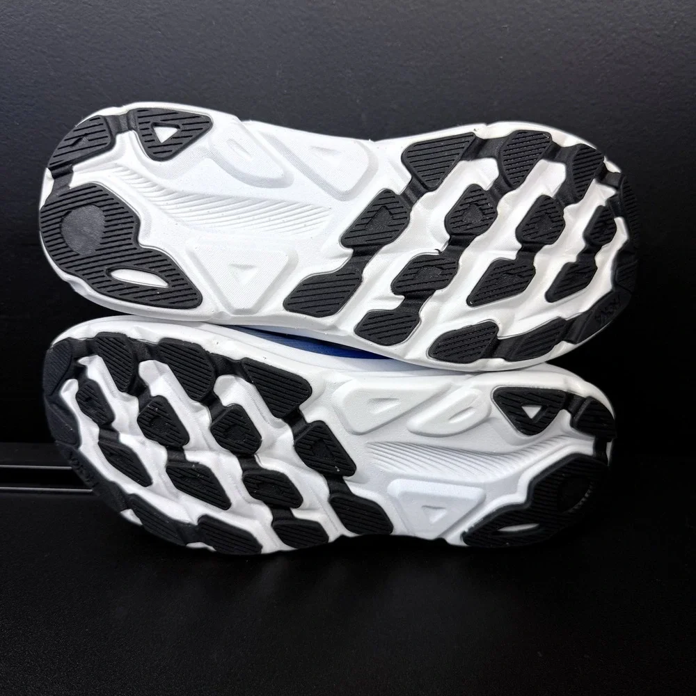 Hoka One One Clifton 9 Mens Size 7.5D White Running Shoes 1127895-BVR Athleisure